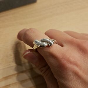 Sterling Silver Twisted Band Ring - Women's Jewelry
